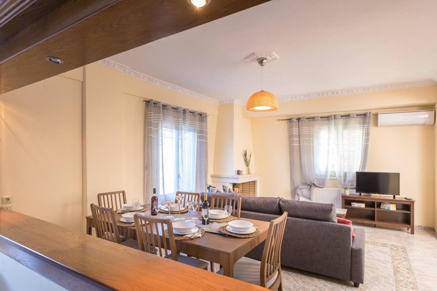 Spacious Maisonette - Roof Top View Of Corfu Port Mantouki Zewnętrze zdjęcie