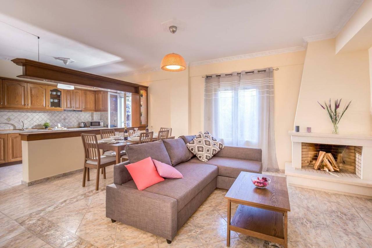 Spacious Maisonette - Roof Top View Of Corfu Port Mantouki Zewnętrze zdjęcie